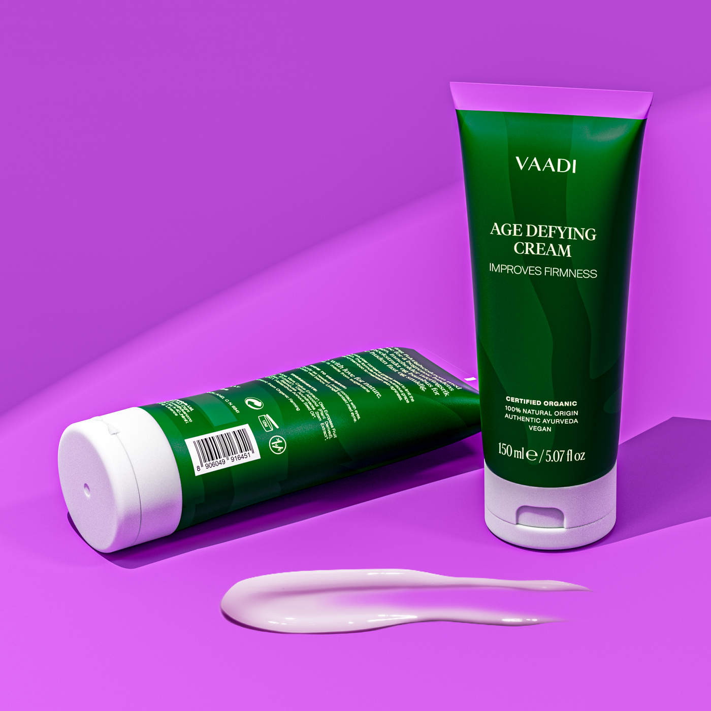 Vaadi Age Defying Cream - ny forpakning (tube laget av sukkerrør!) Samme unike innhold.